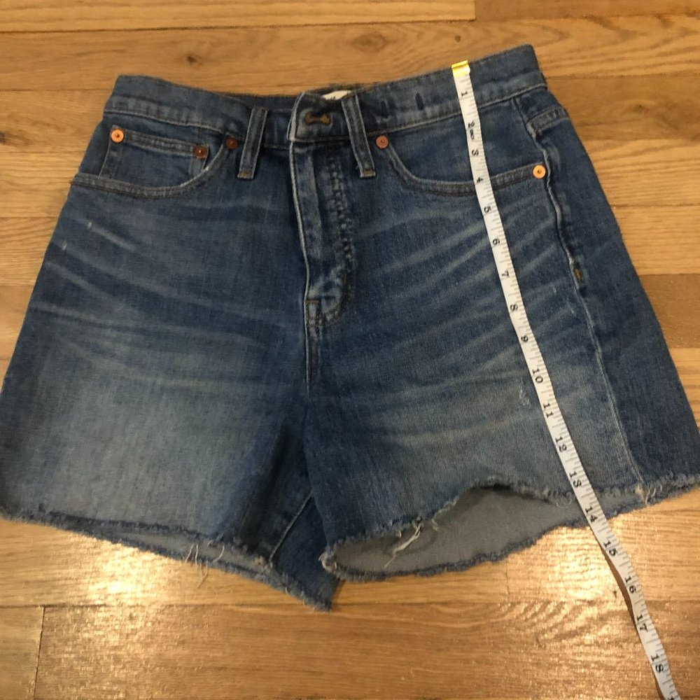 High Rise Jean Shorts